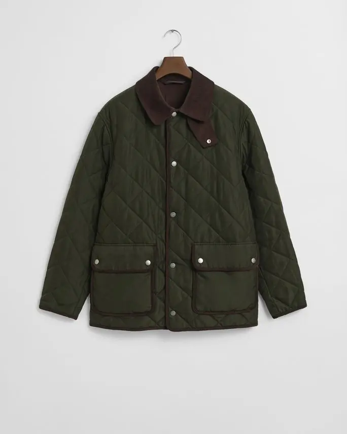 Gant QUILTED FLEECE JACKET