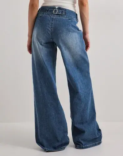 Abrand Jeans Abrand Jeans - Blå - 00 Wide Tall Bebe Tuxedo