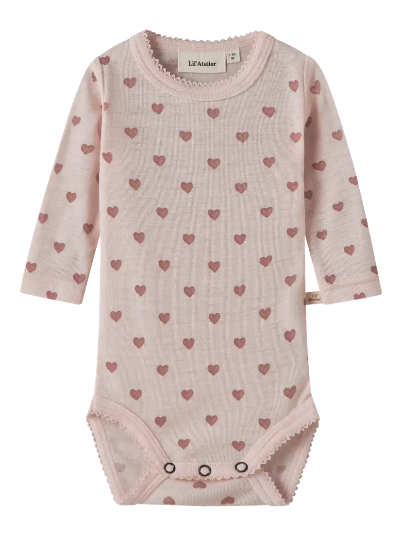 Lil`Atelier Ullbody "Noel" Baby Morganite Hearts