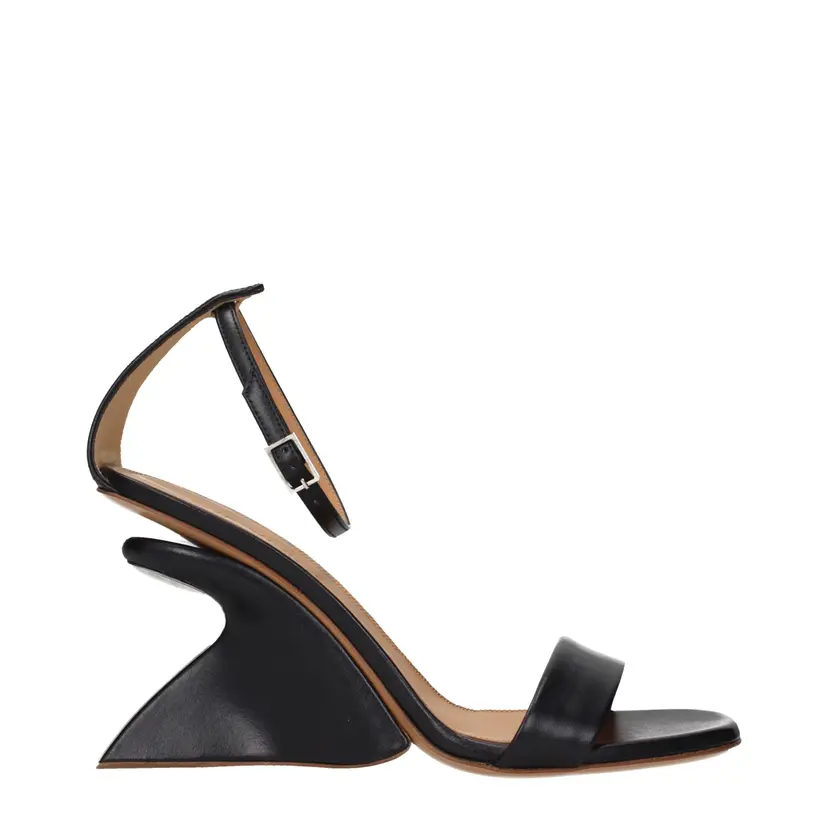 Off White Off-White Høyhælte sandaler – Svart