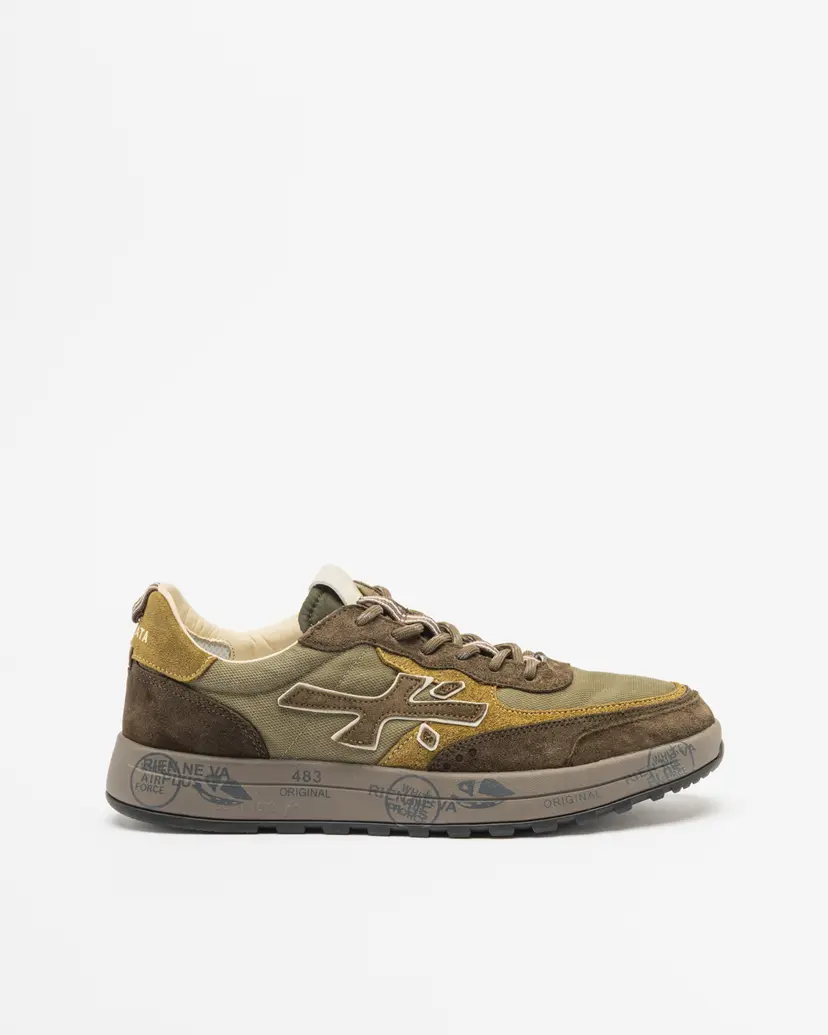Premiata Premiata NOUS 8463 Green Sneakers