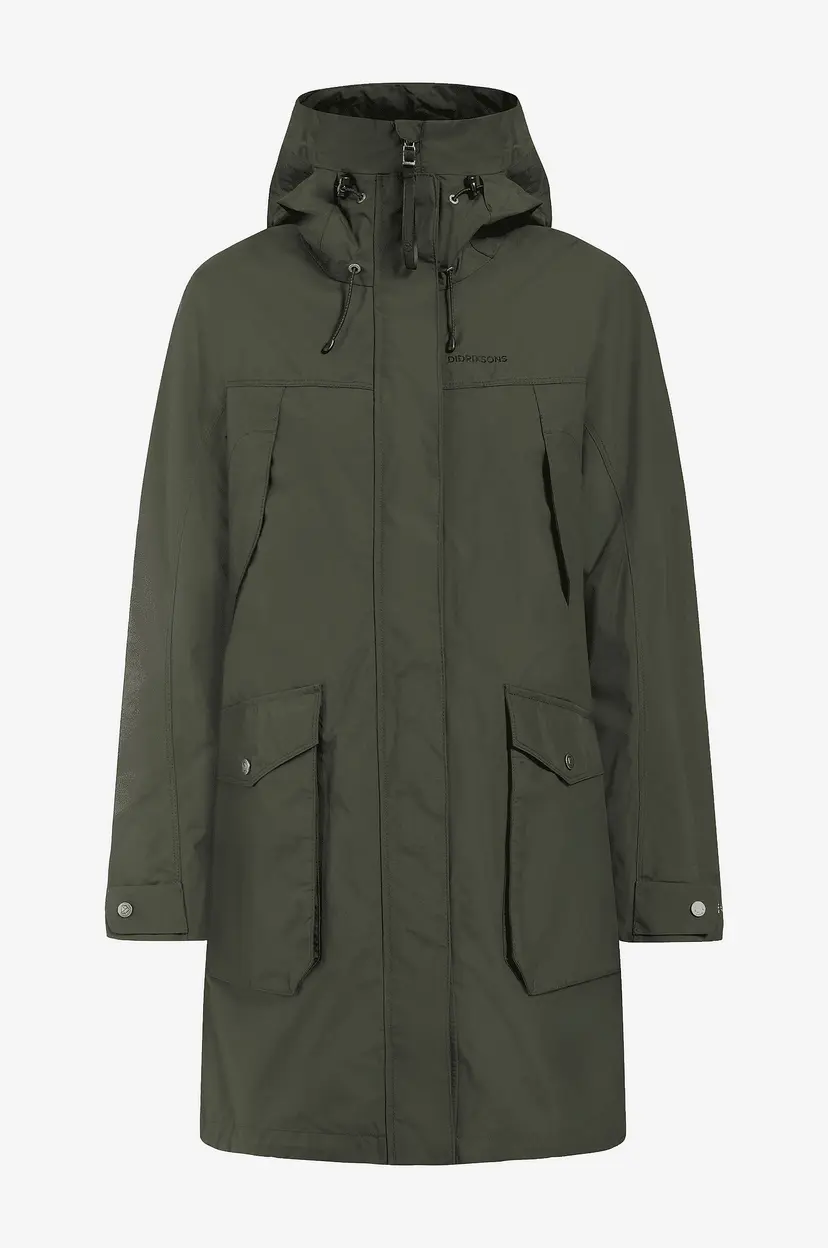 Didriksons Parka Thelma Wns Parka 10 - Grønn