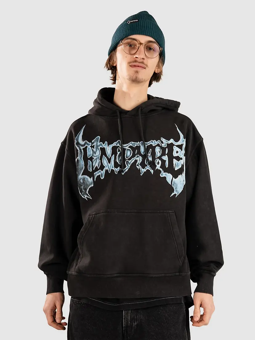 Empyre Empyre Ghosted Boxy Hettegenser svart