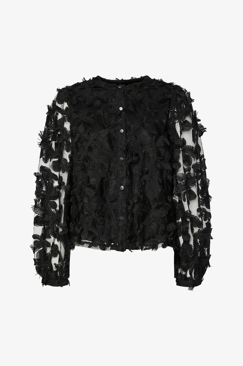 Y.A.S Bluse yasKarly - Svart