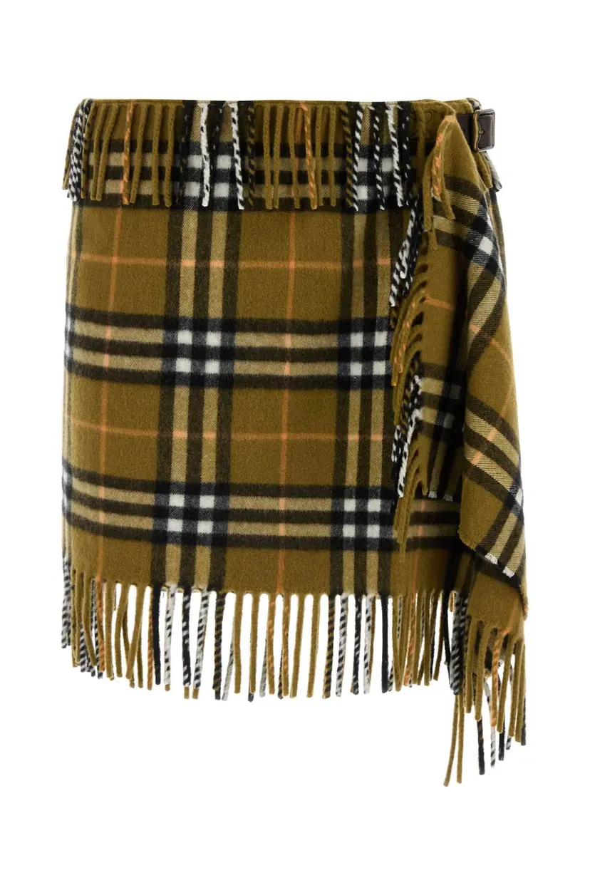 Burberry Burberry Miniskjørt – Brun