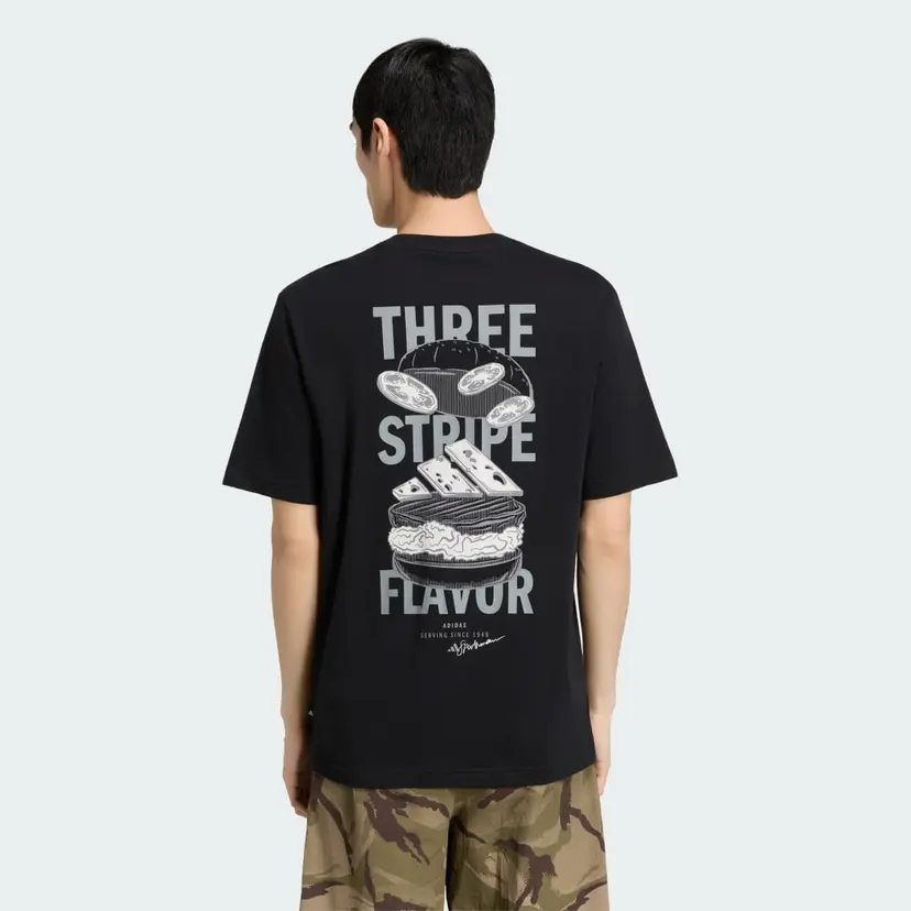 Adidas BURGER FLAVOR GRAPHIC T-SKJORTE