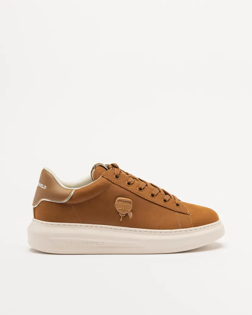 Karl Lagerfeld Karl Lagerfeld Kapri Mens NFT Relief Lo Camel Sneakers
