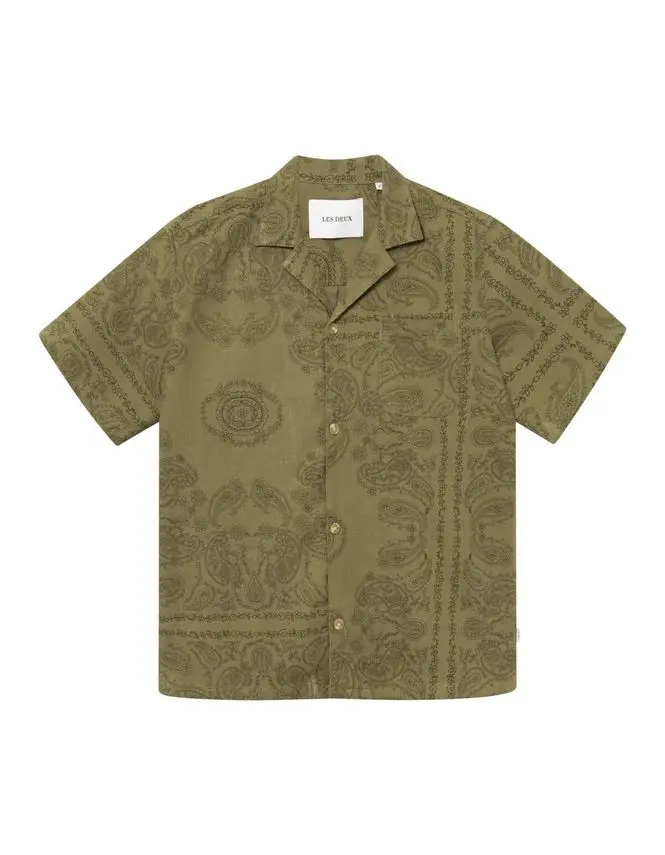 Les Deux Lesley Paisley SS Shirt