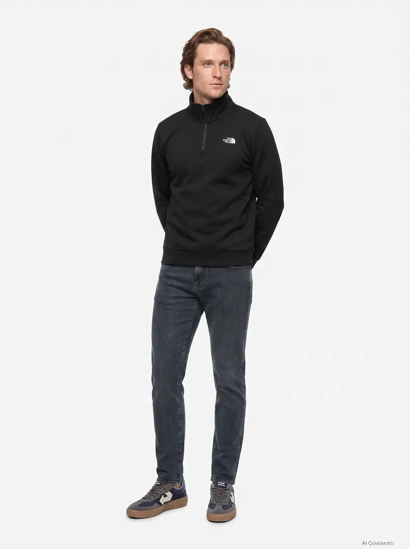 The North Face The North Face NF0A8ET4 Black Sweatshirt