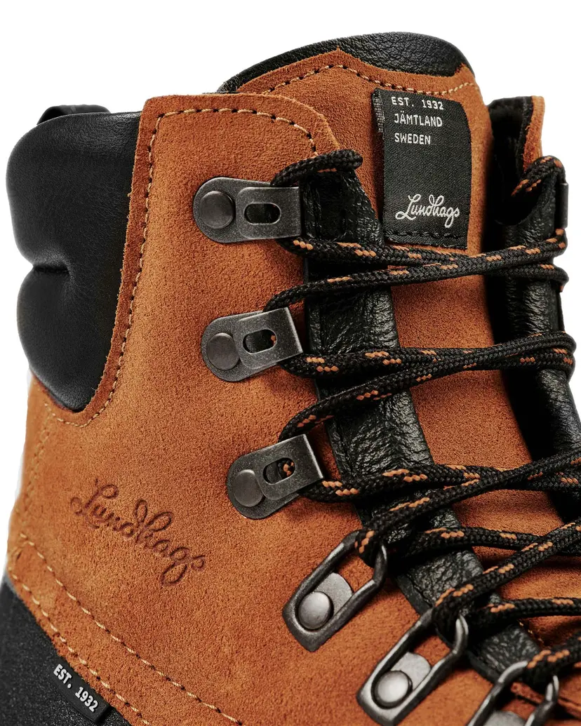 Lundhags Lundhags Shoe Laces Lt 150 cm Black/Dark Almond
