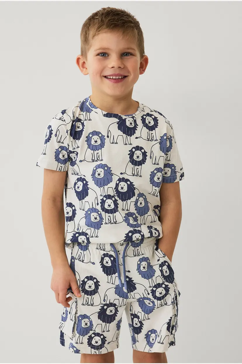 Ellos Collection Shorts i jersey - Natur