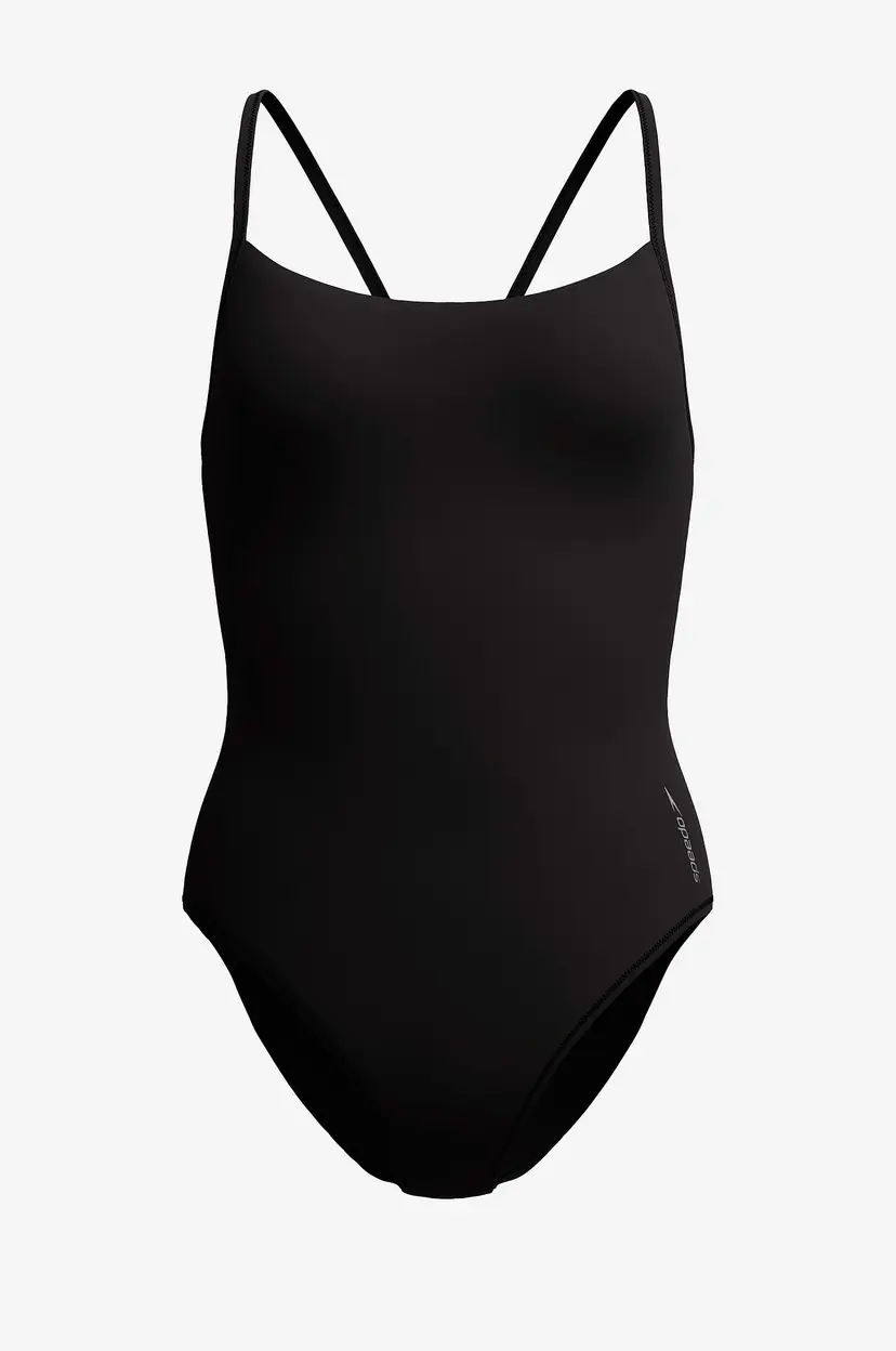 Speedo Badedrakt Solid Racerback One Piece - Svart