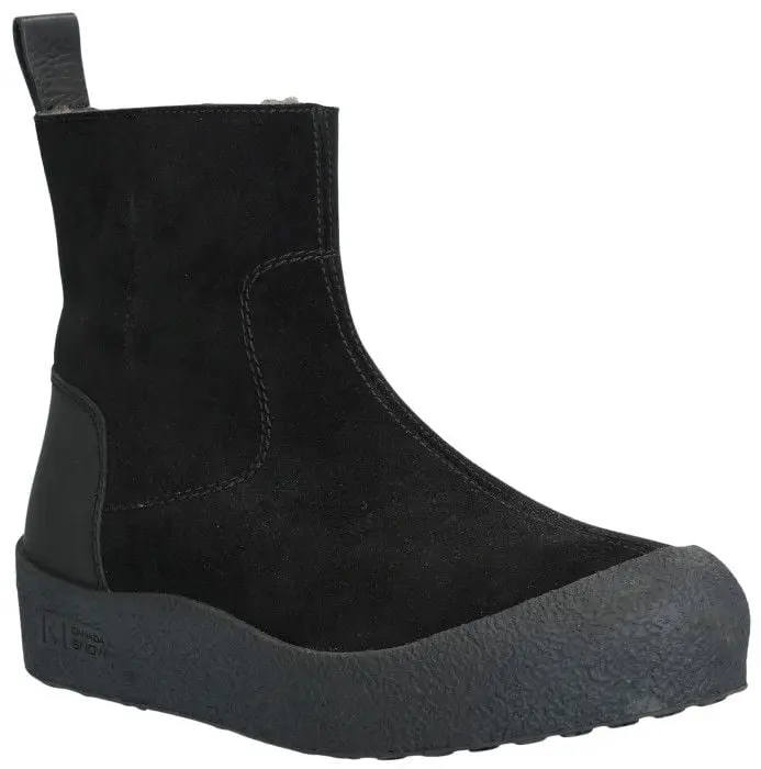 Canada Snow Canada Snow M's Quebec Leather Heel Black