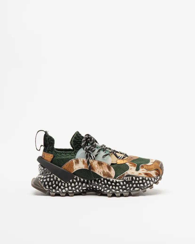 Exé Exé 999-20 Green Sneakers