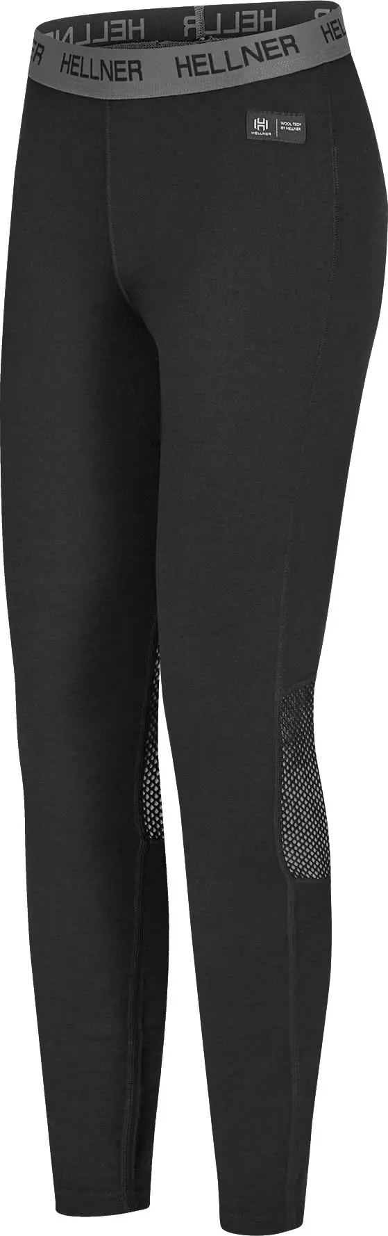 Hellner Hellner Women's Wool Tech Base Layer Pant Black Beauty