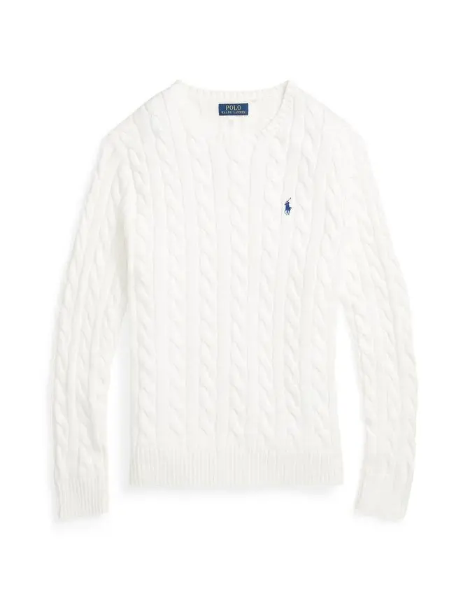 Ralph Lauren Cable-Knit Cotton Sweater