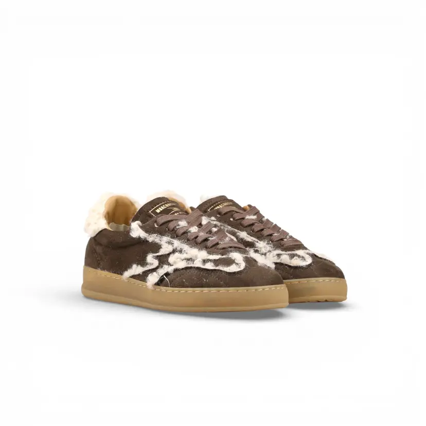 Moaconcept Chocolate Shearling Sneaker Club - 36