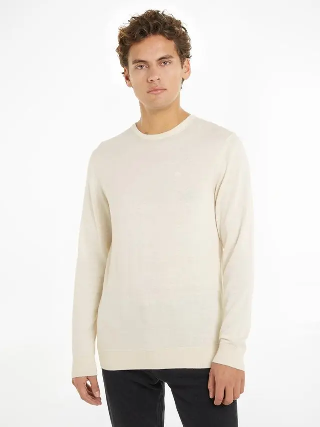 Calvin Klein COTTON SILK BLEND CN SWEATER