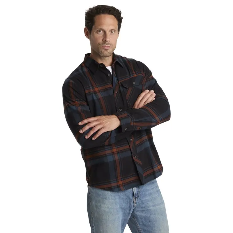 Tuxer Tuxer Men's Beaver Creek Shirt Brown Check