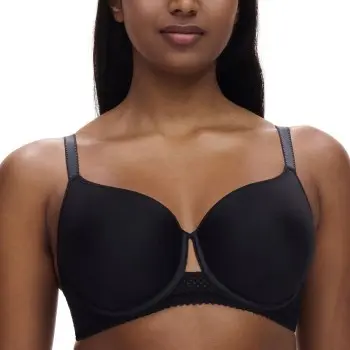 Chantelle Chantelle BH Pulp Memory Foam T-shirt Covering Bra Svart B 70 Dame