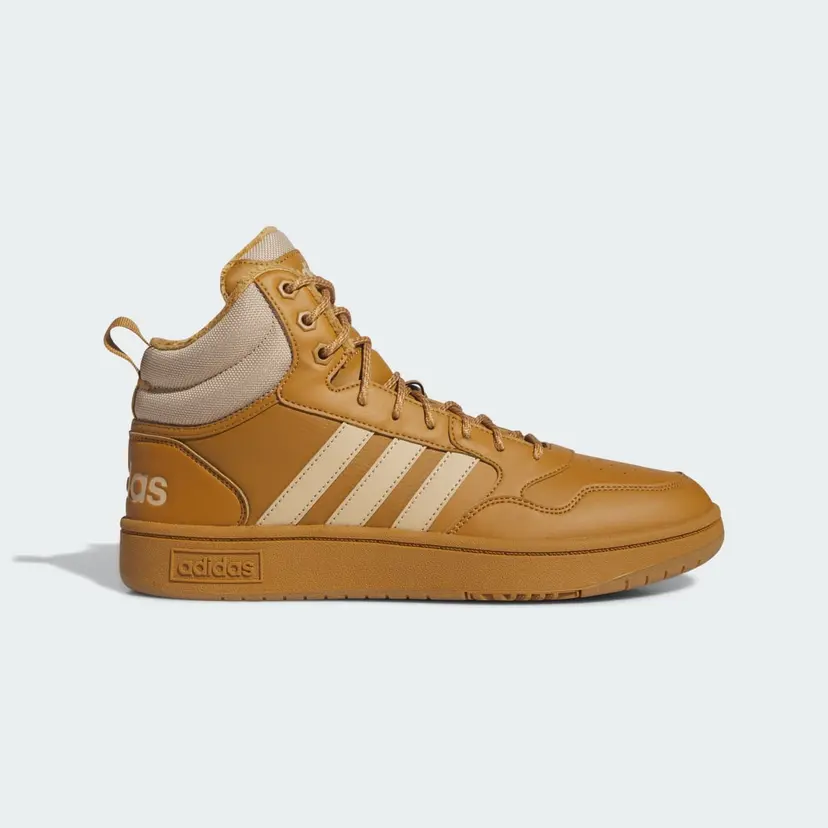 Adidas Hoops 3.0 Mid Lifestyle Basketball Classic Fur Lining Winterized Sko