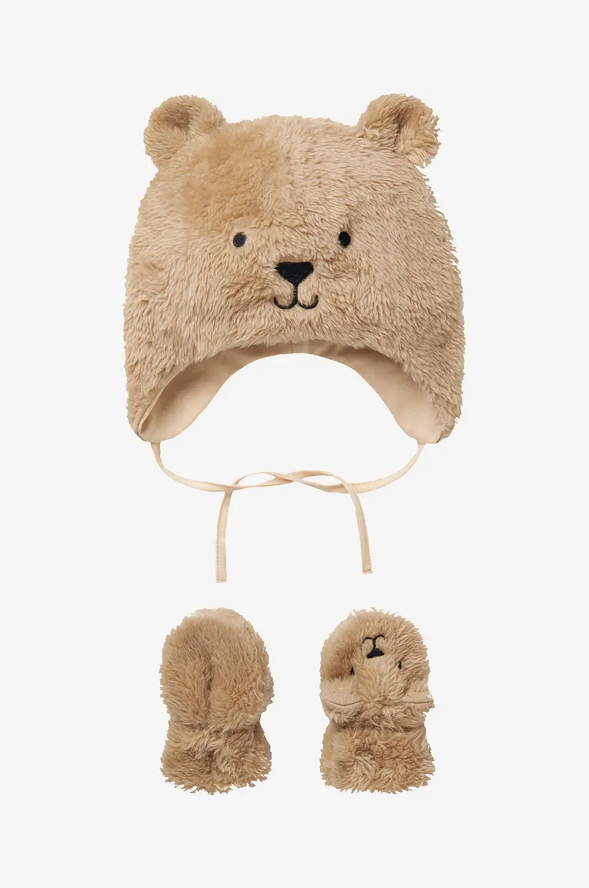 Name it baby Lue Nbnmatuta Teddy Set4 - Grå