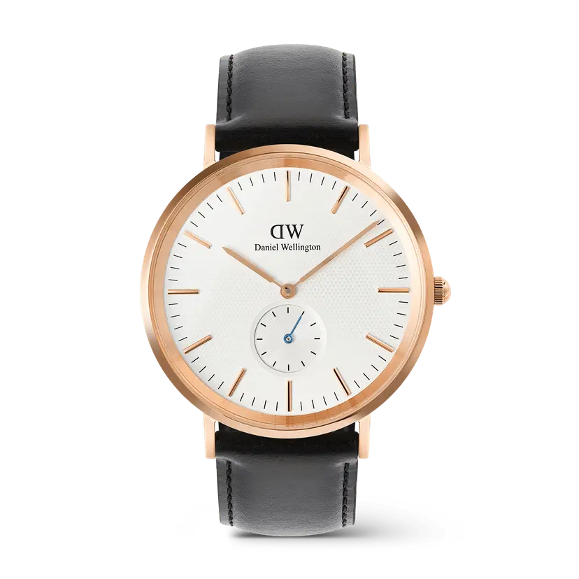 Daniel Wellington Rose Gold 40mm Watch Classic Multi-eye Sheffield Off-white Sunray | DW