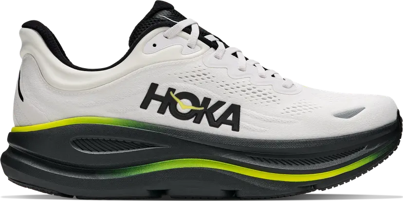 HOKA Hoka Men's Bondi 9 White/Citrus