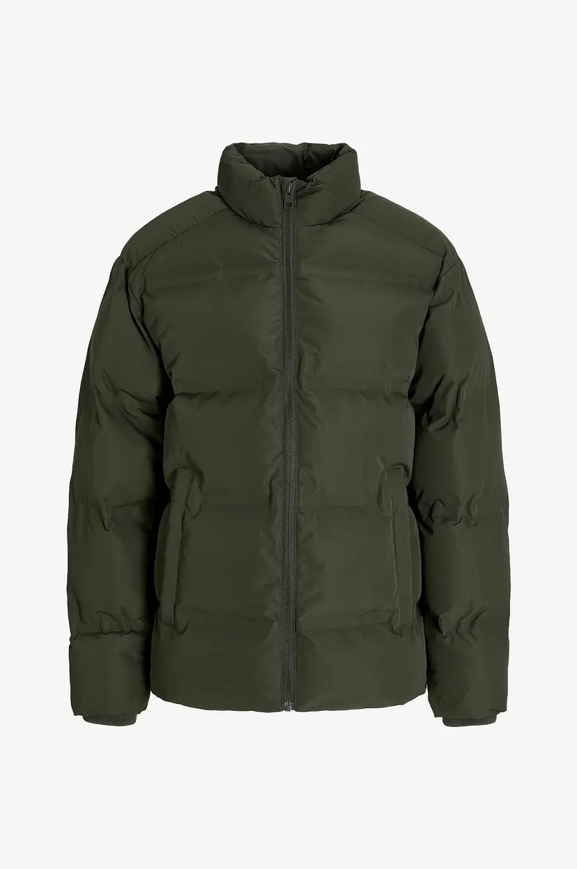 Jack & Jones Junior Pufferjakke jjeSoho Puffer Collar Jnr - Grønn