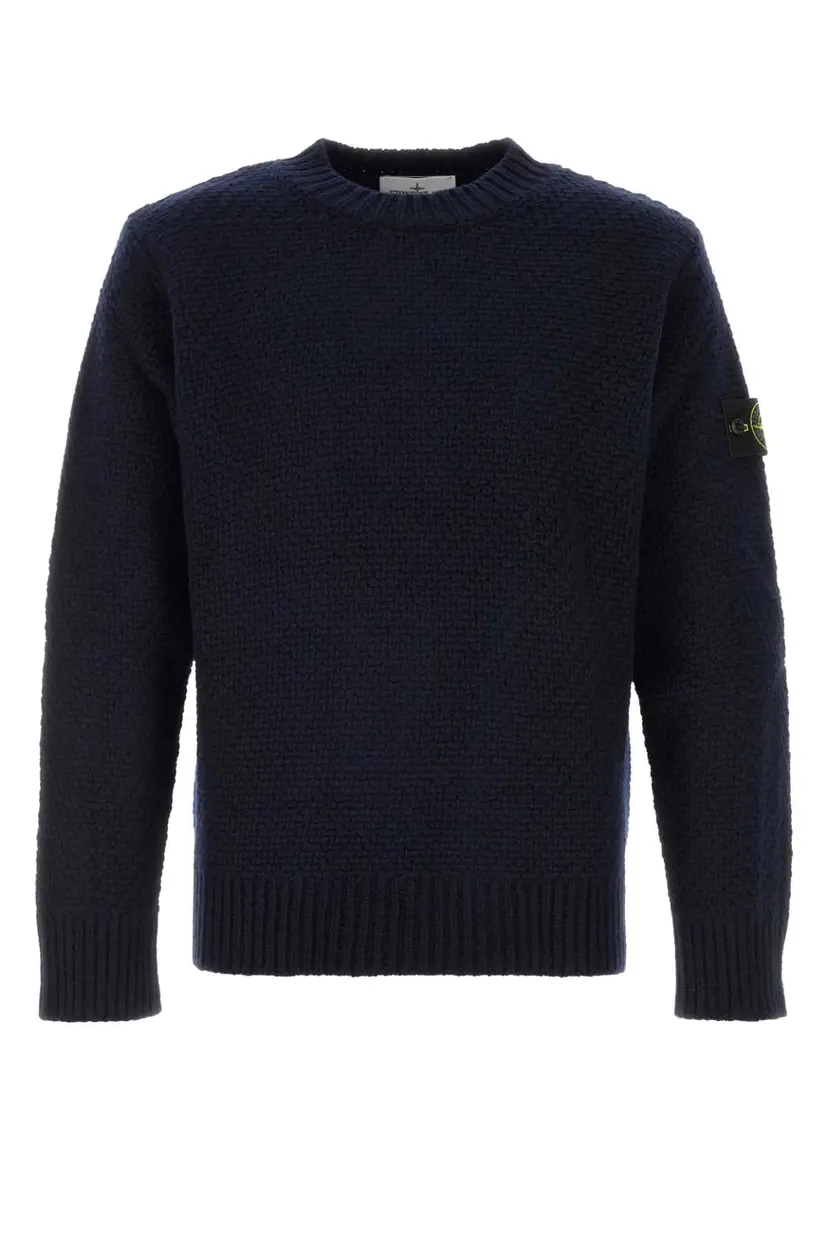 Stone Island Stone Island Strikkegensere – Blå