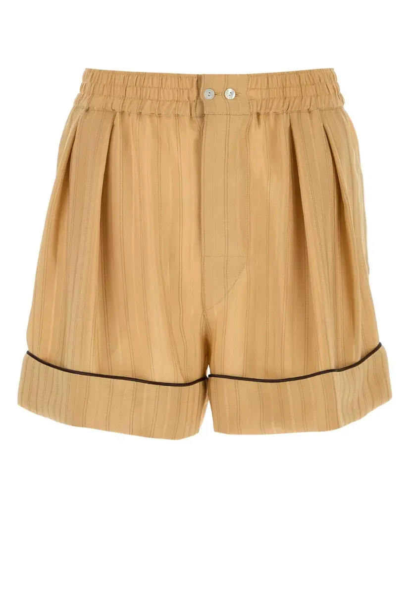 Saint Laurent Saint Laurent Shorts – Beige