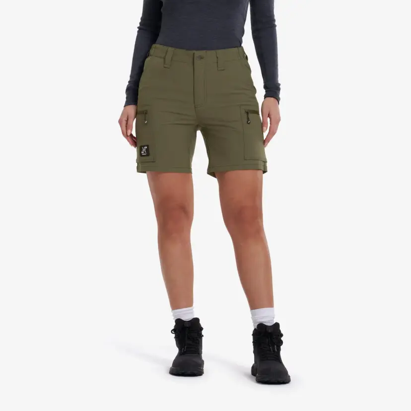 RevolutionRace Nordwand Stretch Shorts Dame Grape Leaf