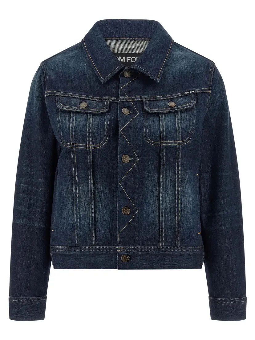 Tom Ford Tom Ford Denimjakker – Blå