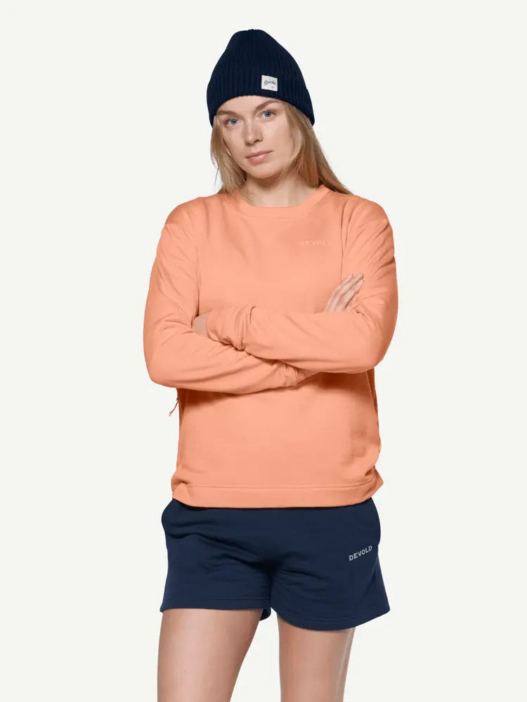 Devold Devold - Everyday Crew Dame - Large - Oransje
