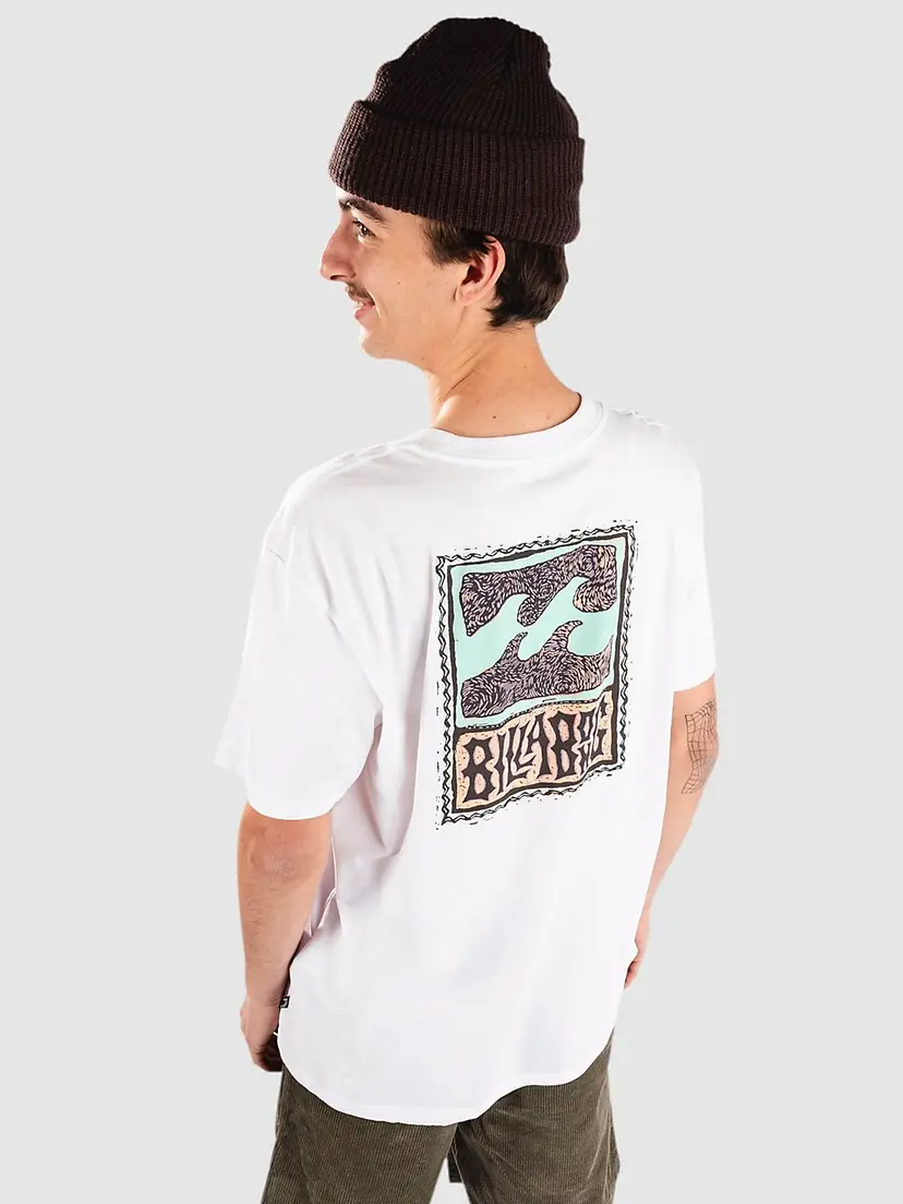 Billabong Billabong Stamp T-skjorte hvit