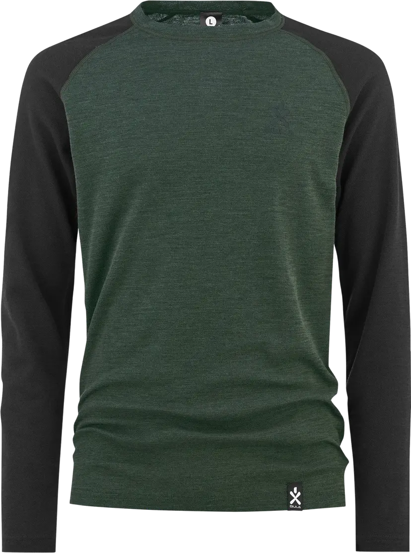 Bula Bula M's Norm Merino Wool Crew Black