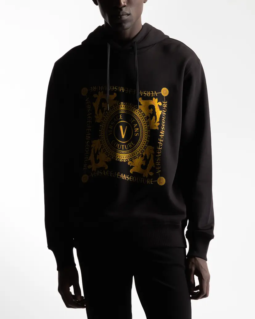 Versace Jeans Couture Versace Jeans Couture 75GAIF07 Black Hoodie