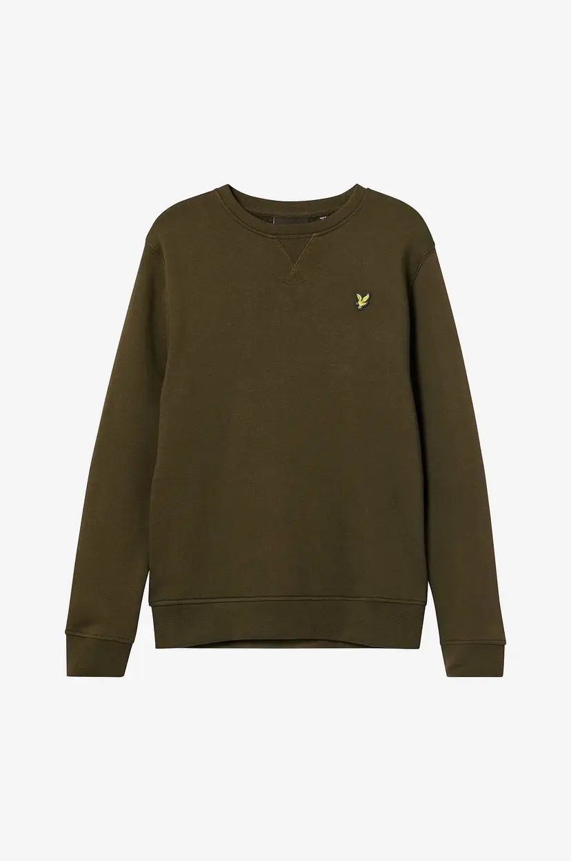 Lyle & Scott Collegegenser Crew Neck Sweatshirt - Grønn