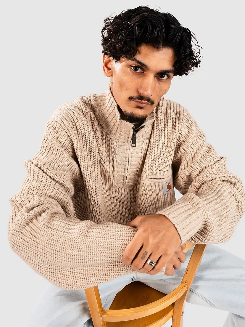 Carhartt Wip Carhartt WIP Detroit Half Zip Strikket genser