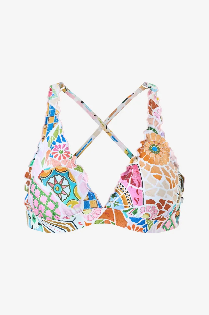 Seafolly Bikini-BH Multi Fit Longline Tri - Rosa