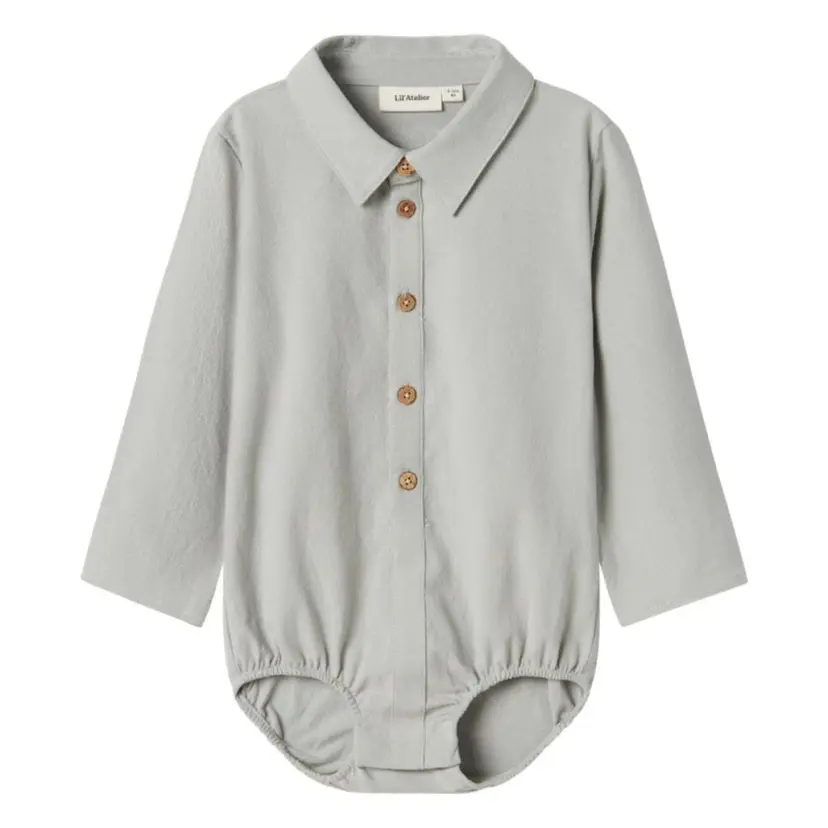 Lil`Atelier Lil'Atelier - Skjortebody Hadam Mirage Gray