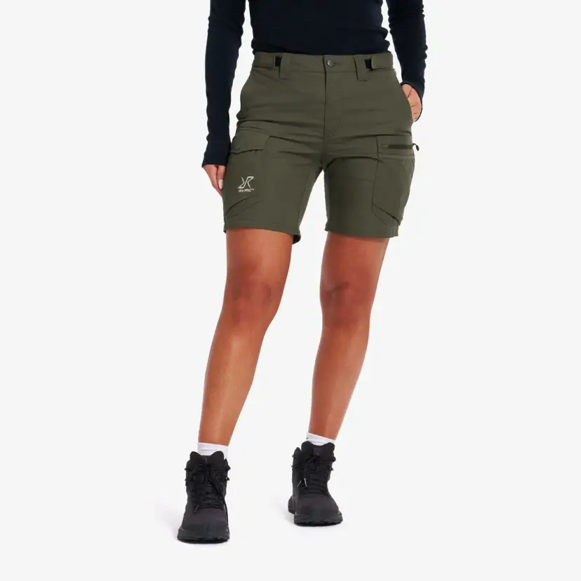 RevolutionRace Rambler Lightweight Pro Shorts Dame Grape Leaf