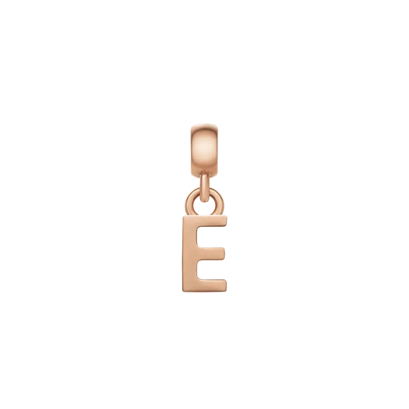 Daniel Wellington Rose Gold Charm Letter | DW
