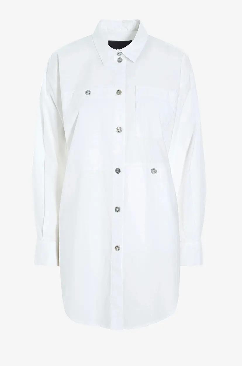 Bitte Kai Rand Skjorte Core Cotton - Hvit