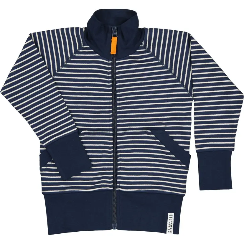 Geggamoja Ziptröja Navy/Beige - 98/104