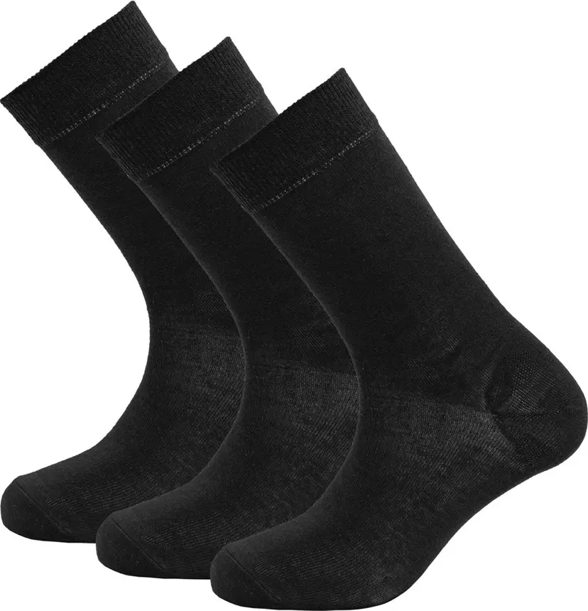 Devold Devold Men's Daily Merino Light Sock 3pk Black
