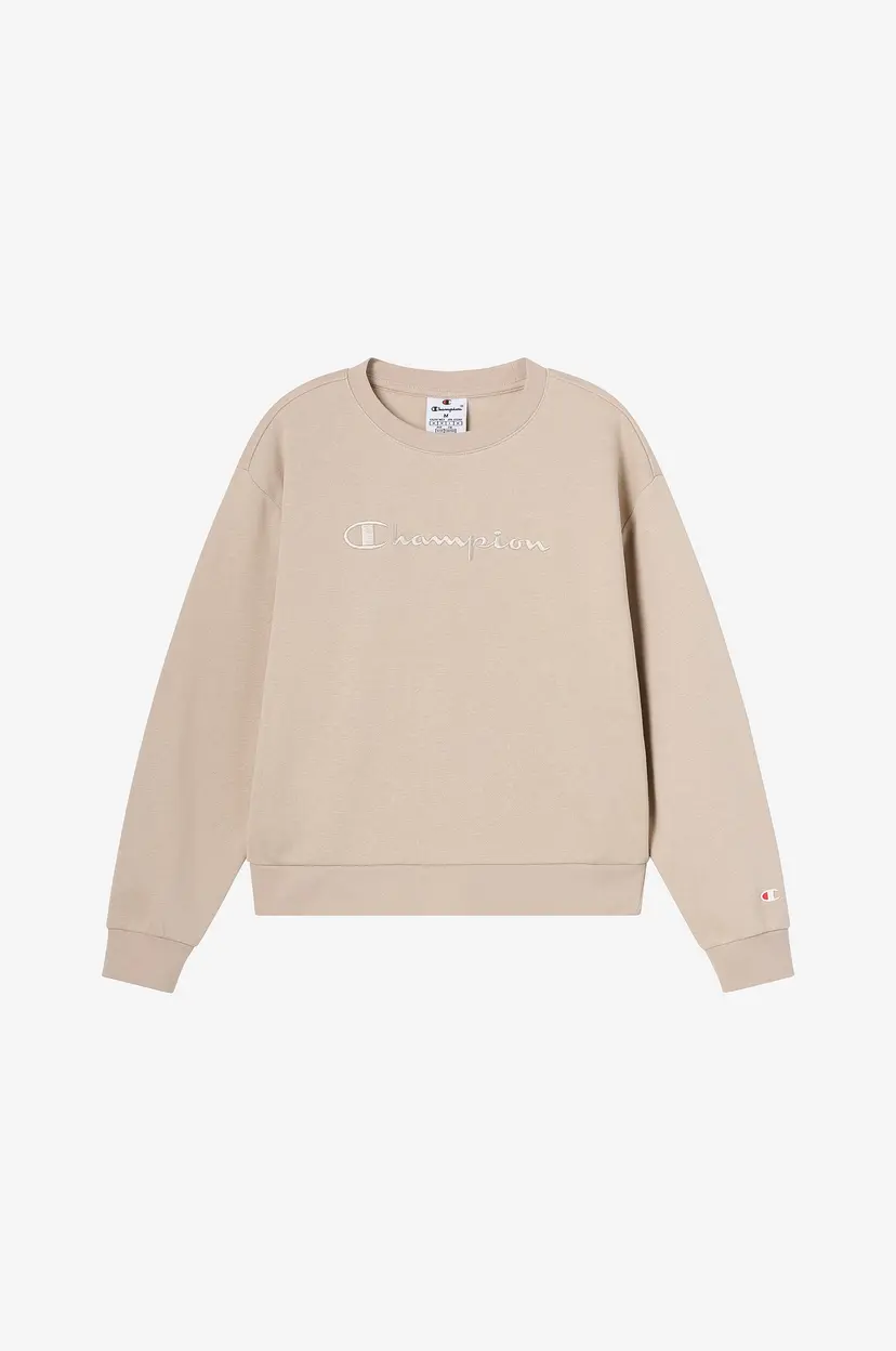 Champion Collegegenser Crewneck - Beige