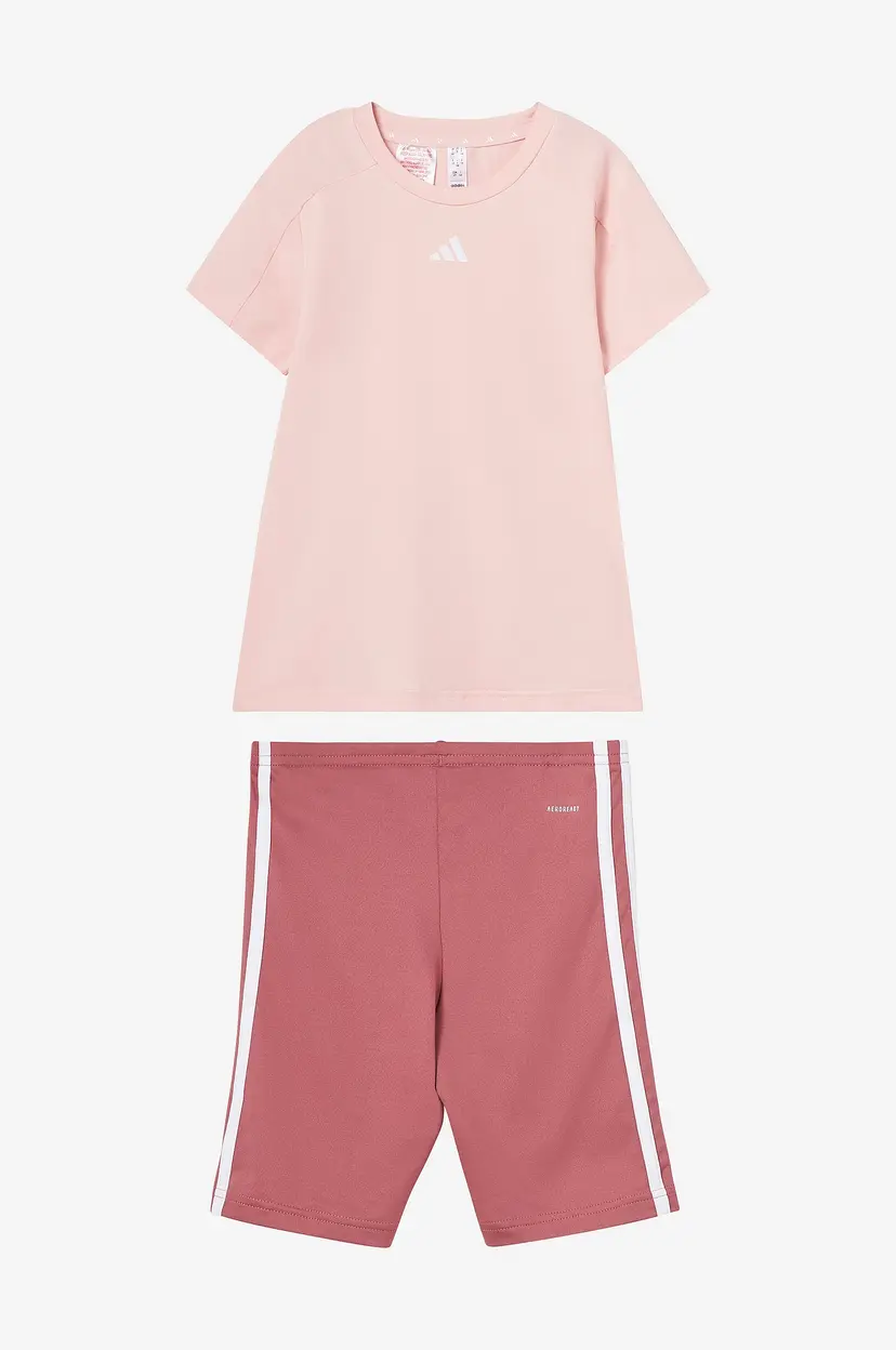 Adidas Sport Performance Treningssett JG Tr-es 3S Set - Rosa
