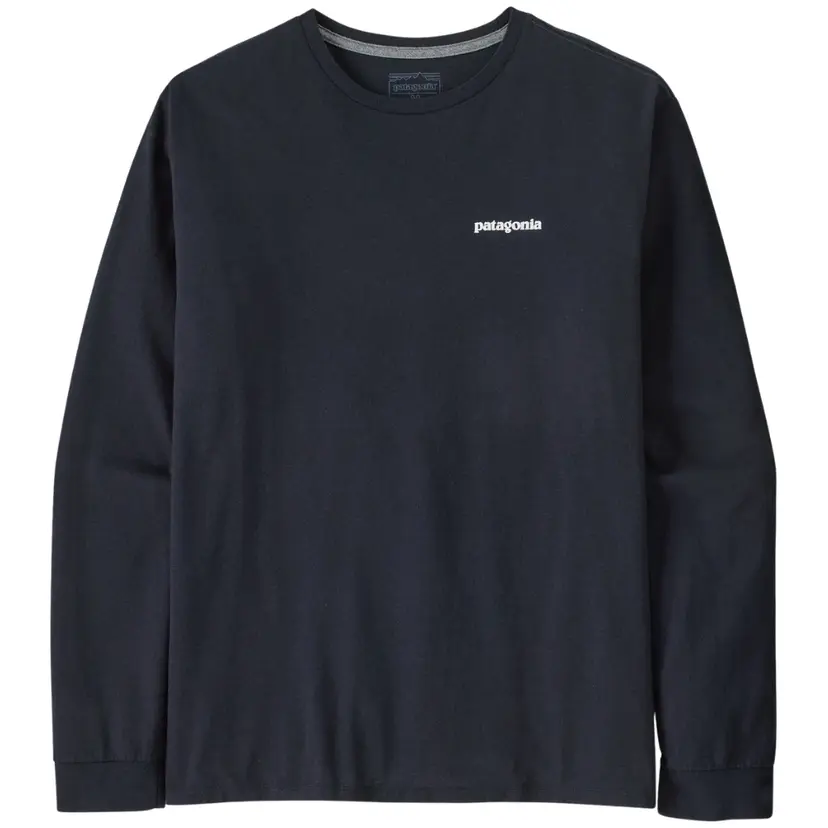 Patagonia Patagonia M's L/S P-6 Logo Responsibili-Tee New Navy