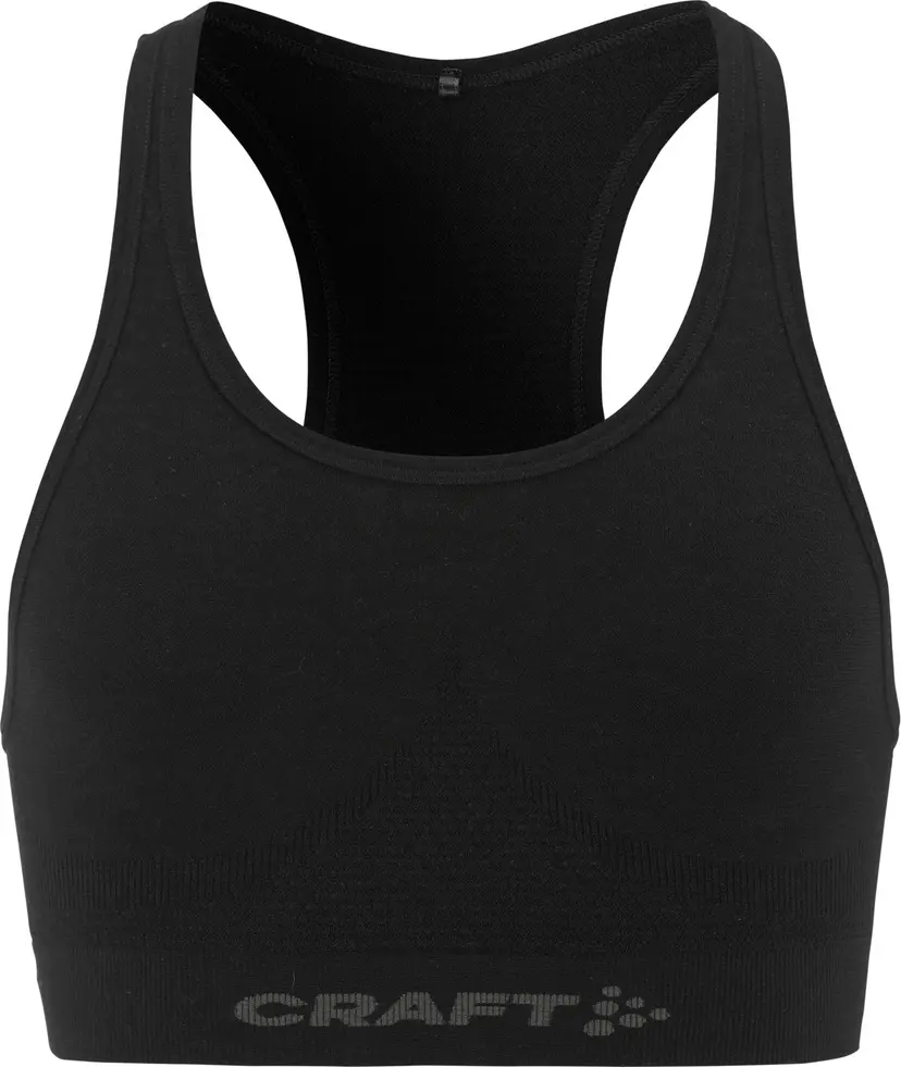Craft Craft Women's Wool Seamless Bra Black